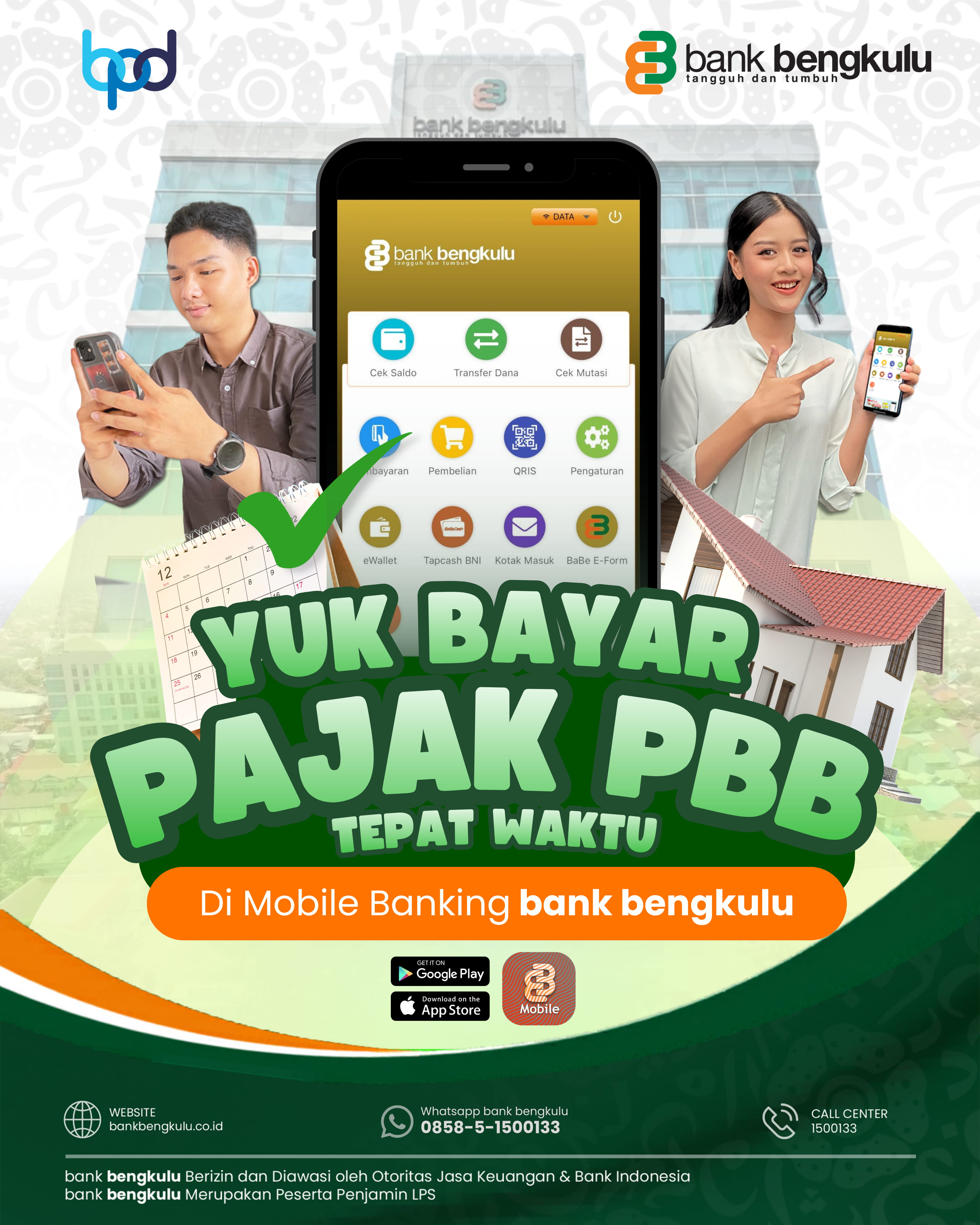 Promo Bayar PBB pakai mobil banking