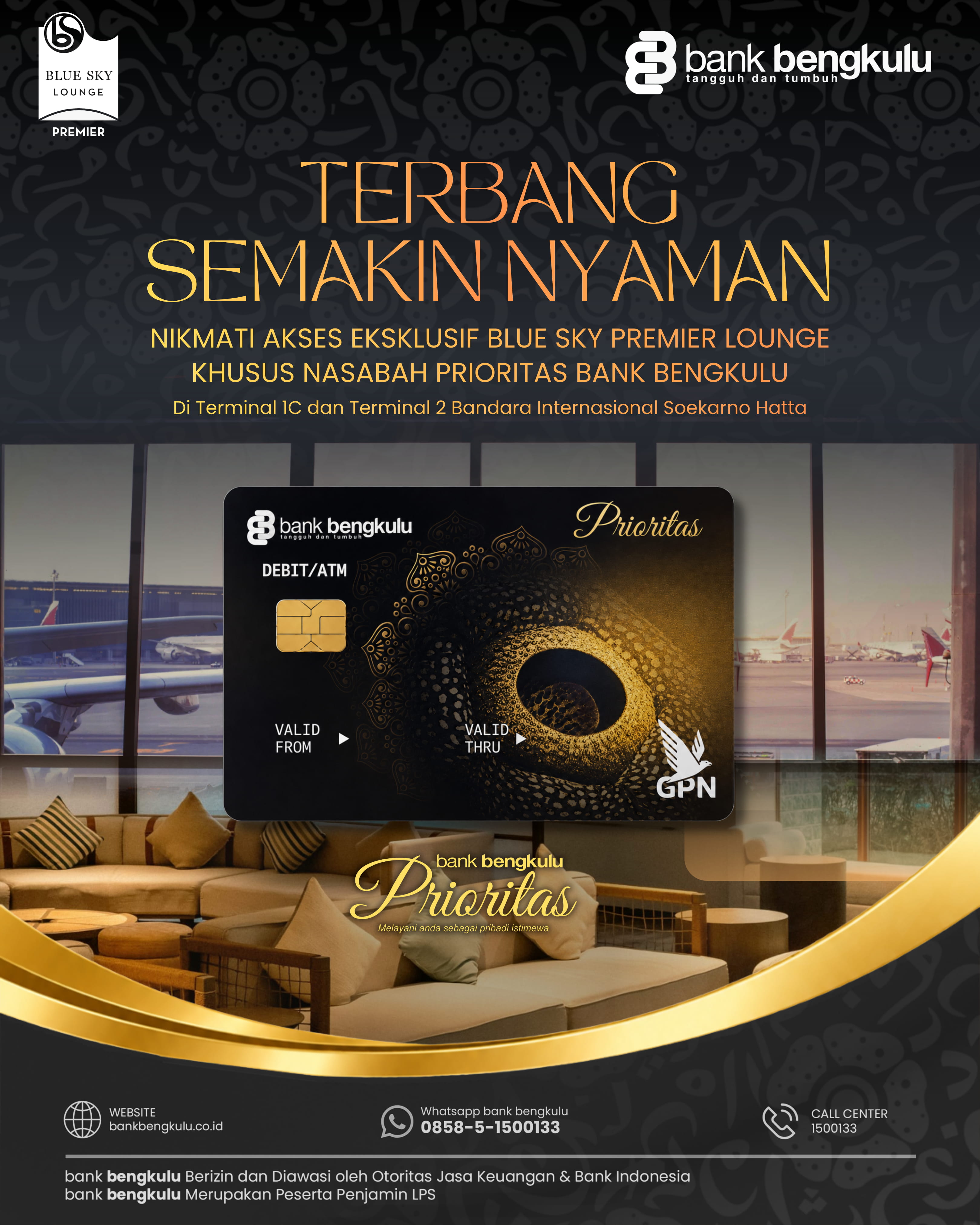 Promo Blue Sky Premier Lounge